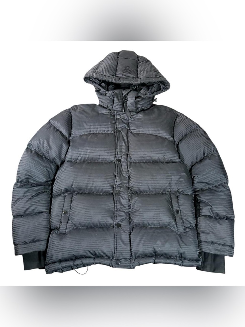 Aritzia TNA The Super Puff Goose Down 700 Fill Puffer Jacket Grey Size Womens XS